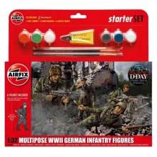 Подарочный набор Airfix с набором фигурок немецкой пехоты Второй мировой войны AIR55210: Производитель Airfix