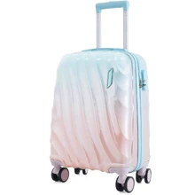 Чемодан Semi Line 20" (S) Blue/Pink Cream Gradient голубой/розовый градиент (T5649-1): Пол Унисекс