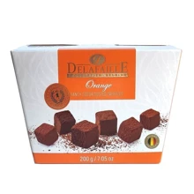 Цукерки трюфель Delafaille Orange, апельсин, 200 г: Вага, г 200