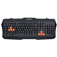 Клавіатура REAL-EL Gaming 8400 Black: Підключення дротове