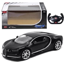 Машинка на радиоуправлении Rastar Bugatti Chiron черная (75700): Класс Гоночный