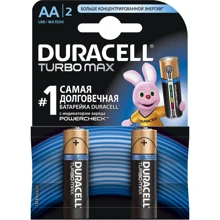 Батарейки Duracell TurboMax AА алкалиновые 1.5V LR6 2шт (5000394069183): undefined undefined
