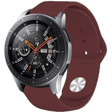 Ремешок BeCover Sport Band Dark Red for Honor MagicWatch 2 / Huawei Watch 3 Pro Classic 46mm (707050): Цвет бордовый