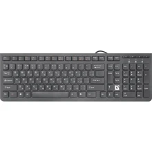 Клавиатура Defender UltraMate SM-530 Black (45530): Подключение проводное