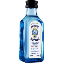 Джин Bombay Sapphire 0.05л 47% (PLK5010677710206): Объем, л 0.05