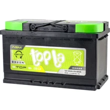 Topla 80 Ah/12V Topla AGM Euro (0) (114080): Ёмкость, Ач 80