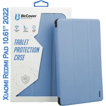 Аксессуар для планшетных ПК BeCover Case Book Soft Edge with Pencil mount Deep Blue for Xiaomi Redmi Pad 10.61" 2022 (708744): Цвет синий