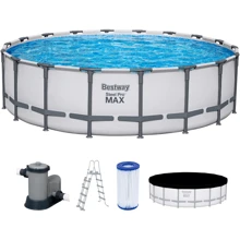 Бассейн Bestway 549-132 см (561FJ) (фильтрующий насос, лестница, покрытие бассейна, ремонтная заплатка): undefined undefined