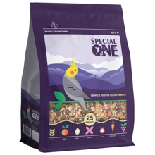 Полнорационный корм Speciаl One для средних попугаев 500 г: Вид корма Обычный