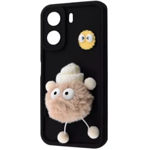 Чехол для телефонов Mobile Case Pretty Things Black/Fluffy White for Xiaomi Redmi Note 12 4G: Совместимость Xiaomi Redmi Note 12 4G