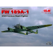 Германский ночной истребитель FW 189A-1 WWII German Night Fighter (ICM72293): Производитель ICM