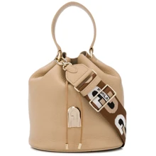 Женская сумка бакет-бэг Furla Sleek S Drawstring 20 песочная (1057256): Пол Женский