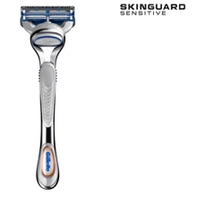 Gillette Skinguard Sensetive Станок для бритья с 1 сменной касетой: Вид Бритвенные станки