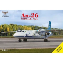 Модель Sova Model Антонов Ан-26 код НАТО "Curl" (SVM14003): Производитель Sova Model
