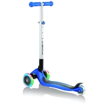 Самокат GLOBBER серии PRIMO FOLDABLE LIGHTS, синий, колеса с подсветкой, до 50кг, 3+, 3 колеса (432-100): Количество колес 3