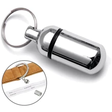 Адресник Flamingo Adresstube Deluxe Id Tag для котов и собак хромированный 36 мм: Производитель Flamingo