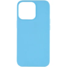 Чехол для iPhone TPU Case Candy Light Blue for iPhone 14 Pro: Цвет голубой