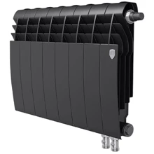 Радіатор із нижнім підключенням Royal Thermo BiLiner 350/Noir Sable VR – 10 секцій: Тип радіатора Секционный