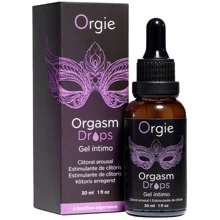 Возбуждающие капли для клитора Orgie Orgasm Drops, 30 мл, эффект разогрева и охлаждения: Форма выпуска Капли