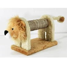 Дряпка AnimAll GLT 19035 в виде лева 38х32х38 см (113811): Диаметр колонки 5.7 см