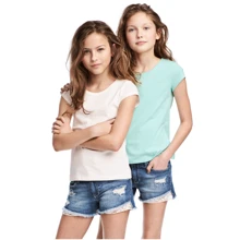 Футболка H&M 2257845 146-152 зеленая: Тип Футболки