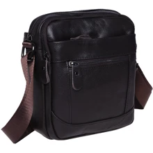 Мужская сумка через плечо Borsa Leather коричневая (K1223-brown): Пол Мужской