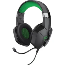 Наушники Trust GXT 3323X CARUS for Xbox 3.5mm Black-Green (24324): Тип конструкции полноразмерные