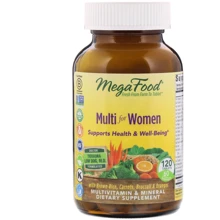 MegaFood Multi for Women 120 Tabs Вітаміни для жінок: Тип мультивітаміни