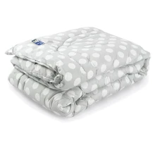 Одеяло Руно Bubbles grey шерстяное 140х205 см (321.137ШУ_Bubbles grey): Тип Особо теплые