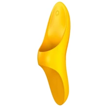 Вібратор на палець Satisfyer Teaser Dark Yellow: Для кого унісекс