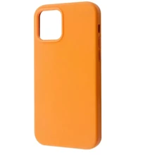Чехол для iPhone WAVE Premium Leather Edition Case with MagSafe Orange for iPhone 12/12 Pro: Цвет оранжевый