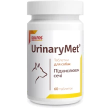 Витаминно-минеральный комплекс Dolfos UrinoMet Уриномет регулятор кислотности мочи у собак 60 табл. (912-60): Производитель Dolfos