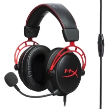 Навушники HyperX Cloud Alpha (HX-HSCA-RD/EE / 4P5L1AM): Тип конструкції повнорозмірні