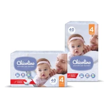 Підгузки дитячі Chicolino Middle-pack (4) від 7-14 кг 40 шт (4823098410539): Тип Подгузники
