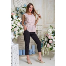 Штани FLFashion Таллінн АБЄА 0190 50 чорні: Сезон Демісезон
