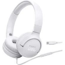 Наушники JBL Tune 520C USB-C White (JBLT520CWHT): Тип конструкции накладные