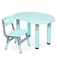 Столик со стульчиком Bambi Peanut-5 (mint/grey): Тип набор