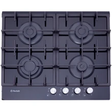 Варочная поверхность газовая Perfelli HGG 61429 BL: Размеры для встраивания (ШxГ) 55x47.5 см