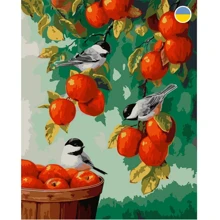 Картина по номерам Origami Синички в саду 40x50 см LW3026: Производитель Origami
