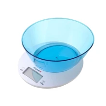 Ваги кухонні Vilgrand VKS-533C blue: Тип конструкції с чашей