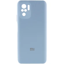 Чехол для телефонов Mobile Case Silicone Cover Shield Camera Lilac Blue for Xiaomi Redmi Note 10 / Note 10s: Совместимость Xiaomi Redmi Note 10 / Note 10s