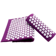 Акупунктурный массажный коврик 65х41см с подушкой UFT AM01 Acupuncture Mat: undefined undefined