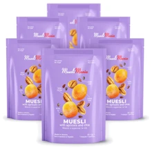 Мюсли Muesli Mania с курагой и чиа 6х50 г (4820220140418): Вес нетто 6х50 г