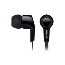 Наушники REAL-EL Z-1010 Black: Тип конструкции вакуумные