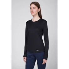 Спортивный лонгслив Saucony Stopwatch Long Sleeve (800272-BK) 44 черный: Сезон Всесезон