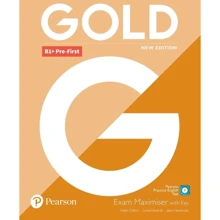 Gold New Ed B1+ Pre-First 2018 Exam Maximiser +key: Виробник Pearson Education Limited