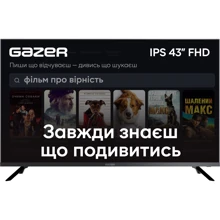 Телевизор Gazer TV43-FN1: Тип LED-телевизоры