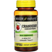 Mason Natural Cranberry Concentrate Клюквенный концентрат 90 гелевых капсул: Тип Комплексные