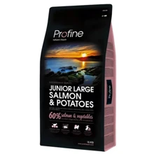Сухий корм Profine Junior Large Salmon and Potatoes для цуценят та юніорів великих порід Лосось та картопля 12 кг (8595602569472): Тип Сухой корм