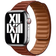 Аксессуар для Watch Apple Leather Link Umber S/M (MP853) for Apple Watch 42/44/45/49mm: Производитель Apple